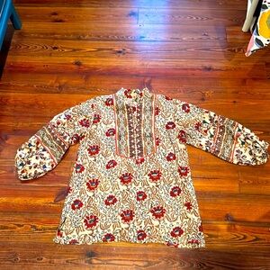 Sue Sartor Bangalore Tunic - size M